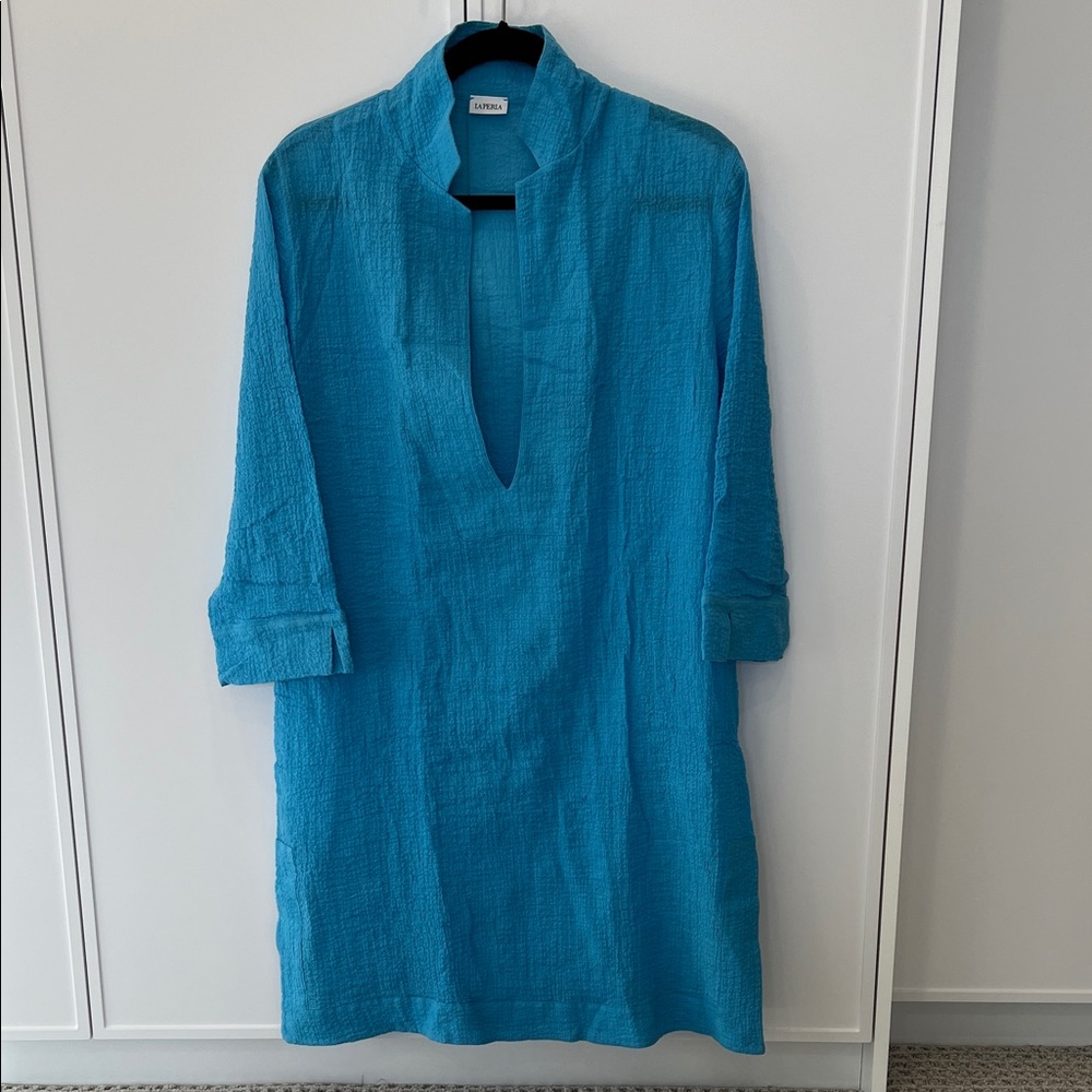 La Perla Turquoise women’s beach coverup